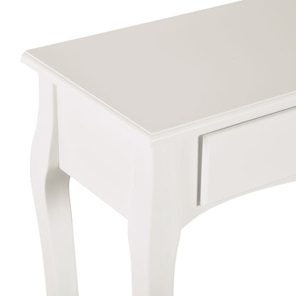 Console Table Sofa Side Desk with Storage Shelves Drawers for Entryway