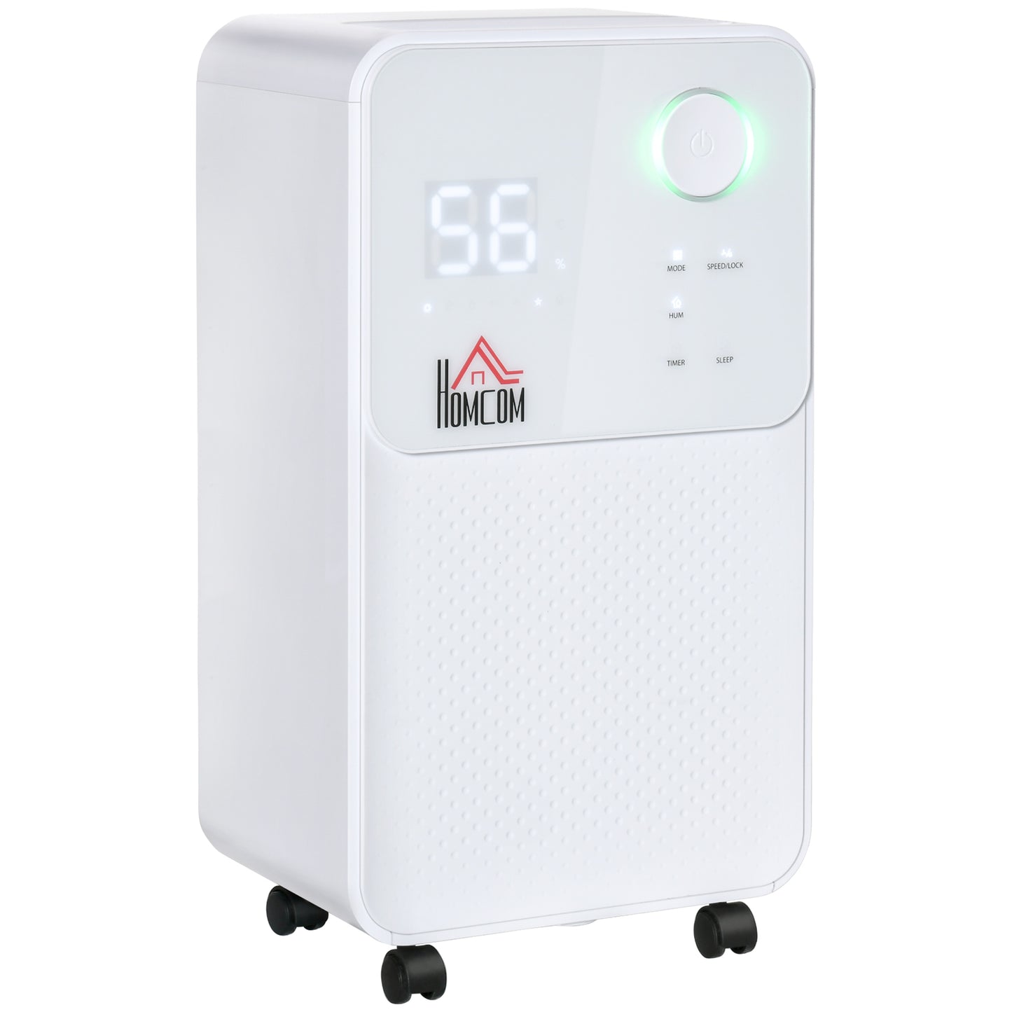 2L Portable Quiet Dehumidifier, 12L/Day Electric Air De-Humidifier