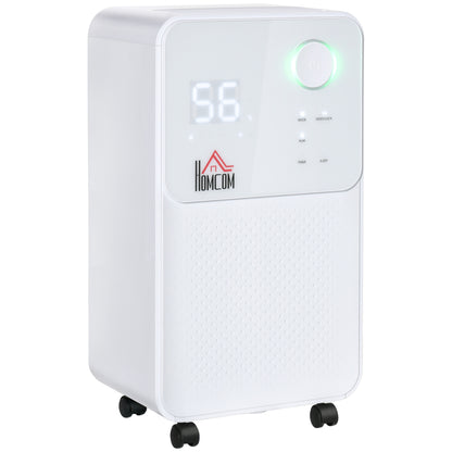 2L Portable Quiet Dehumidifier, 12L/Day Electric Air De-Humidifier