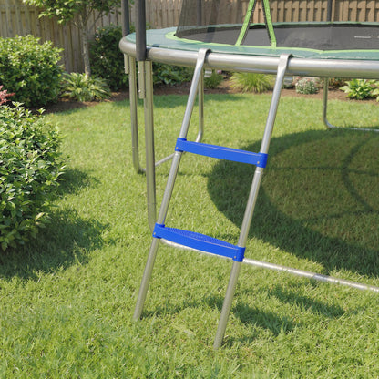 Trampoline Ladder, 2-Steps with Horizontal Wide Steps