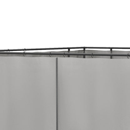 3 x 3(m) Universal Gazebo Replacement Sidewall Set, 4 Panels, Grey