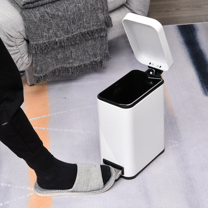 5L Compact Bin With Quiet-Close Pedal Lid