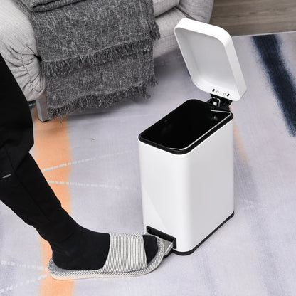 5L Compact Bin With Quiet-Close Pedal Lid