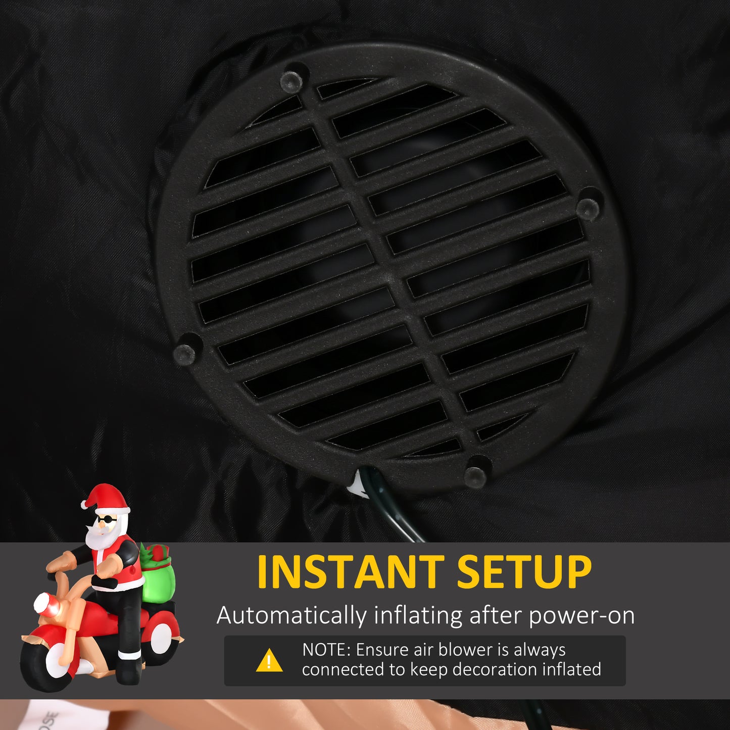 Inflatable Santa Claus