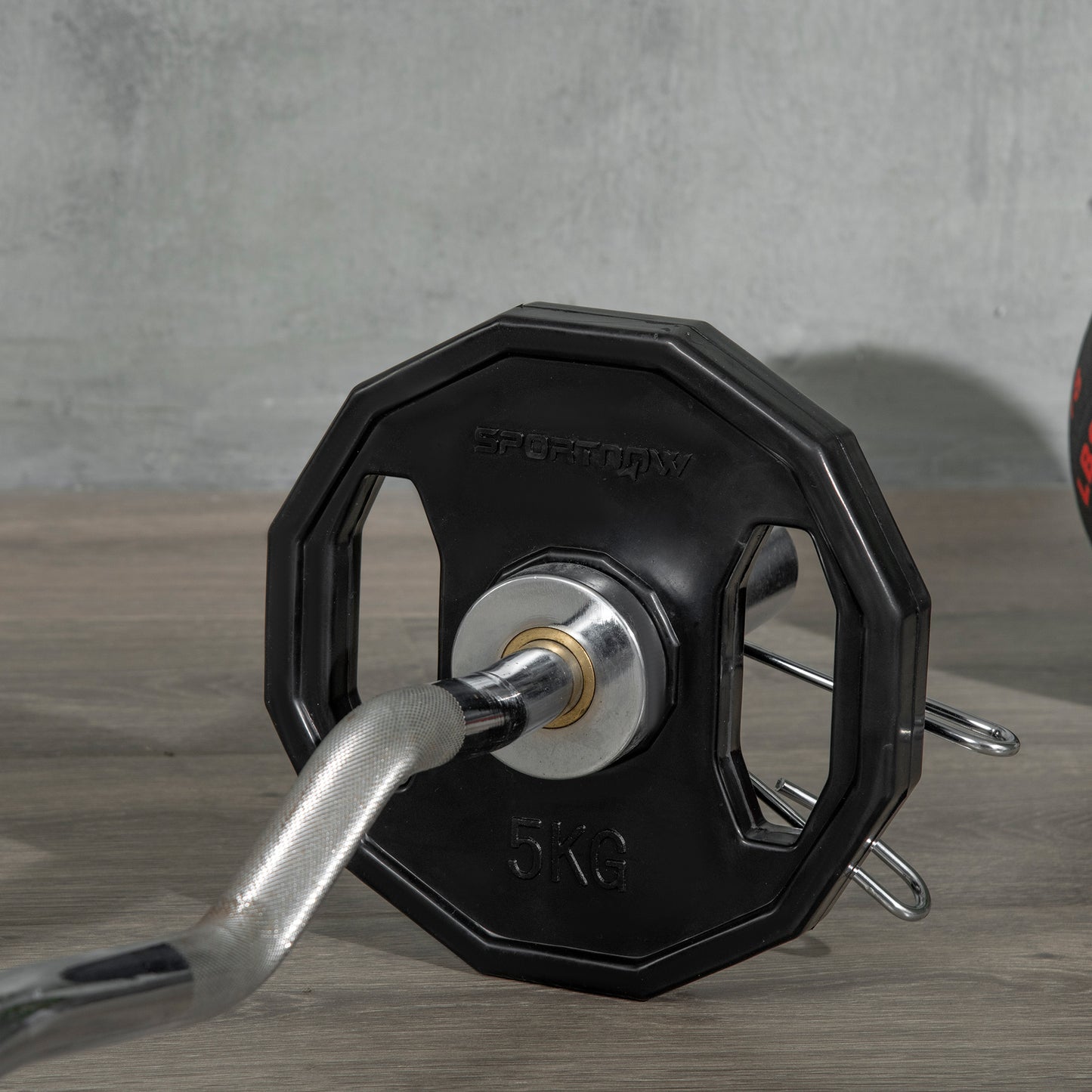 Olympic Weight Plates Set with 2"/5cm Holes for Home Gym, 2 x 5kg