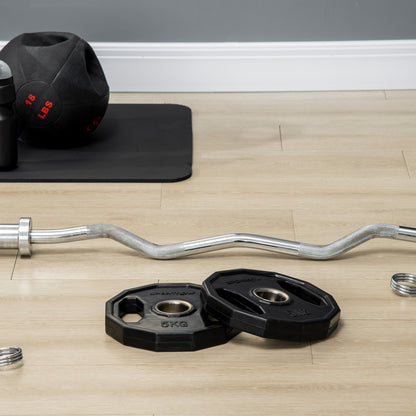 Olympic Weight Plates Set with 2"/5cm Holes for Home Gym, 2 x 5kg