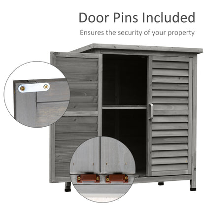 Garden Storage Shed 87L x 46.5W x 96.5Hcm