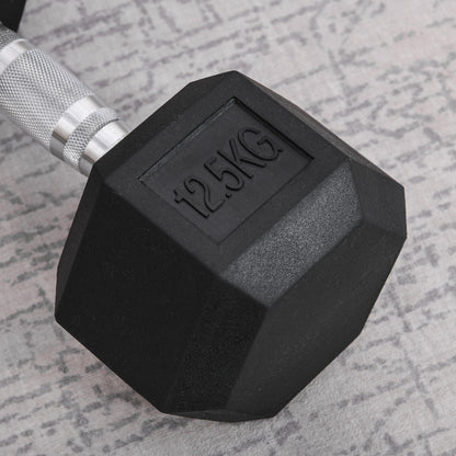 Rubber Dumbbell