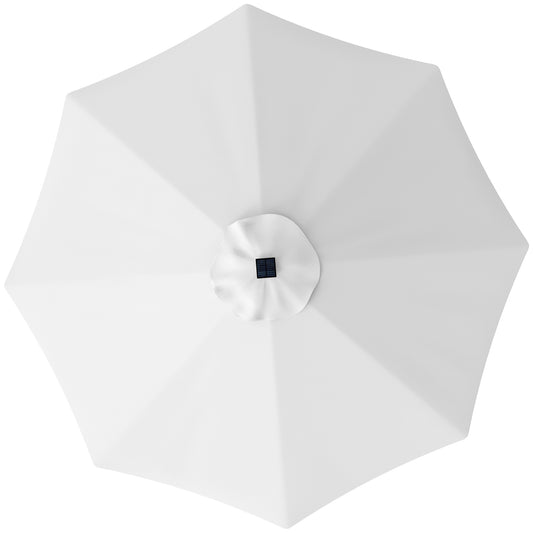 UPF 50+ Replacement Parasol Canopy Parasol Cover Replacement, Cream