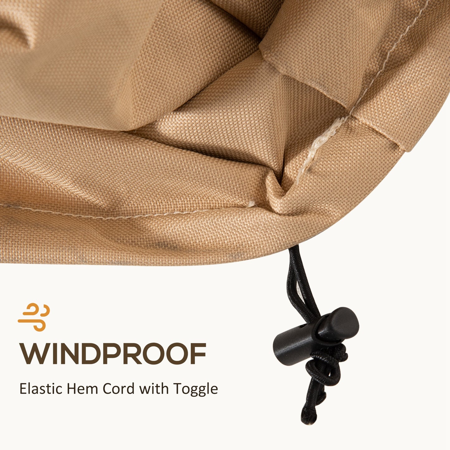Garden Furniture Covers Waterproof, 600D Oxford Fabric with Vents