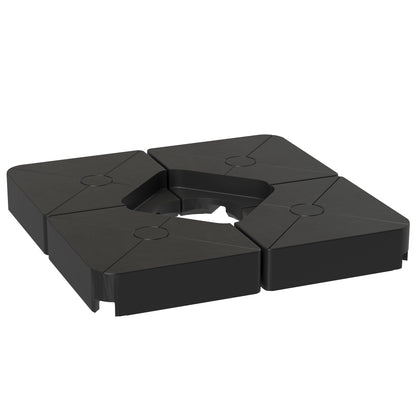 Umbrella Weights for Offset Parasols, 64kg Sand/55kg Water Filled