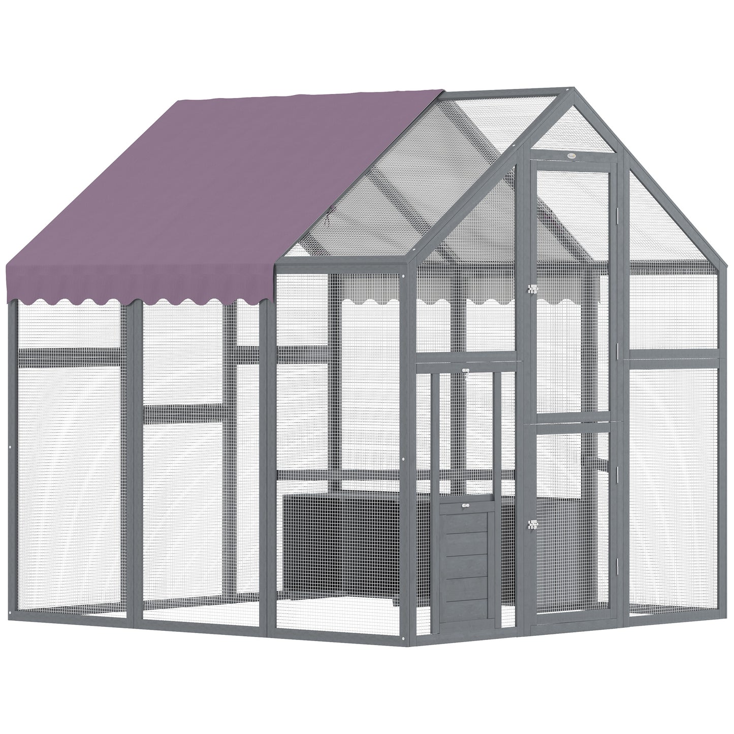 Small Animal Cage, Guinea Pig Cage with Removable Pet Playpen, Beige