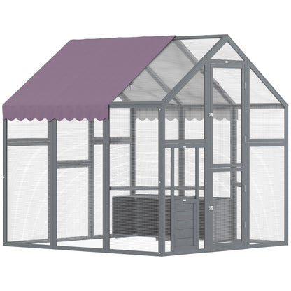 Small Animal Cage, Guinea Pig Cage with Removable Pet Playpen, Beige