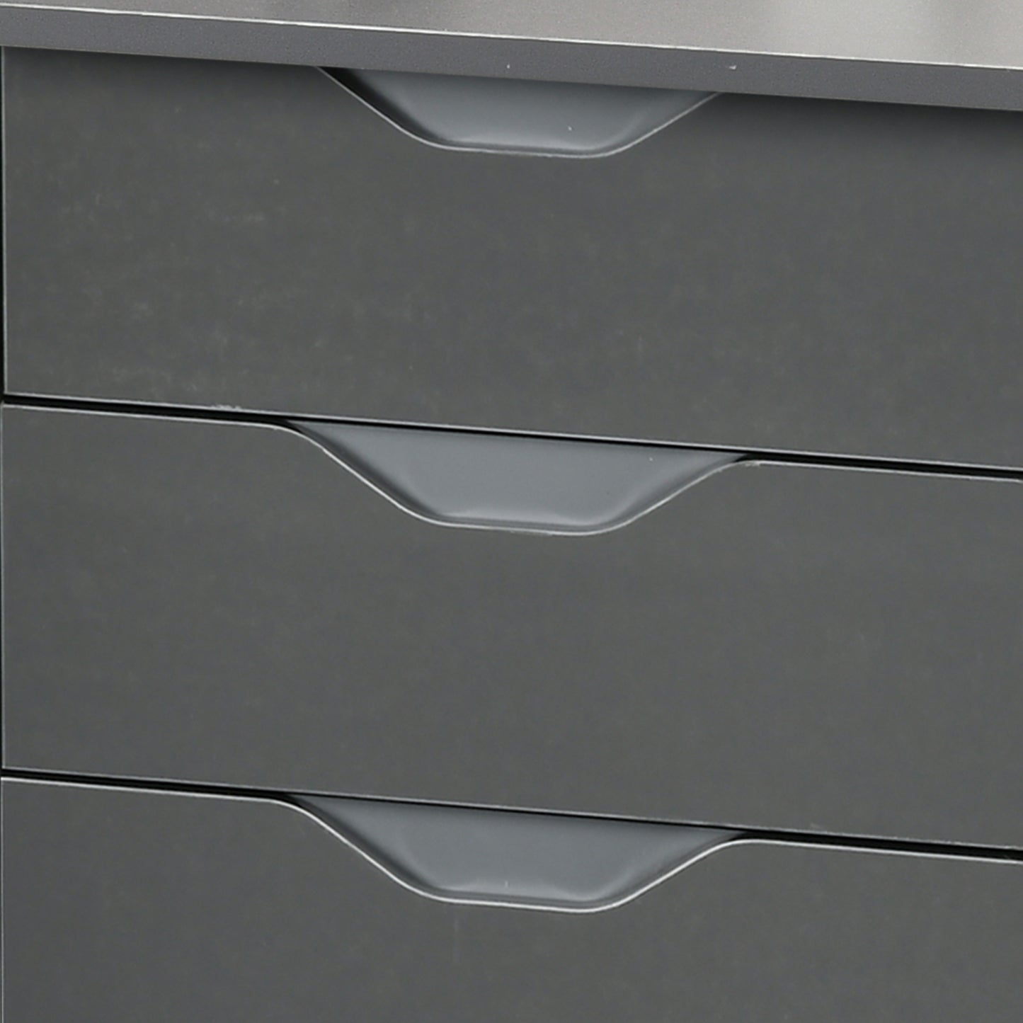 Desk with Shelves