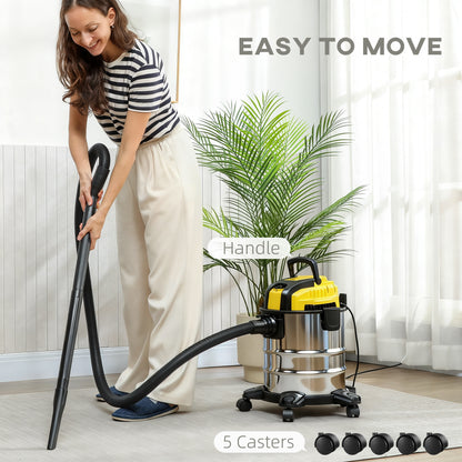 Wet and Dry Vacuum Cleaner, Wet & Dry Vacuum Cleaner w/ Blower for Workshop