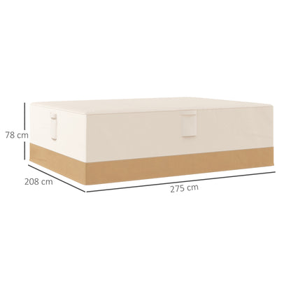 Garden Furniture Covers Waterproof, 600D Oxford Fabric with Vents