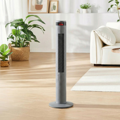 Oscillating Tower Fan Remote Control 3 Speed Modes Cooling Machine