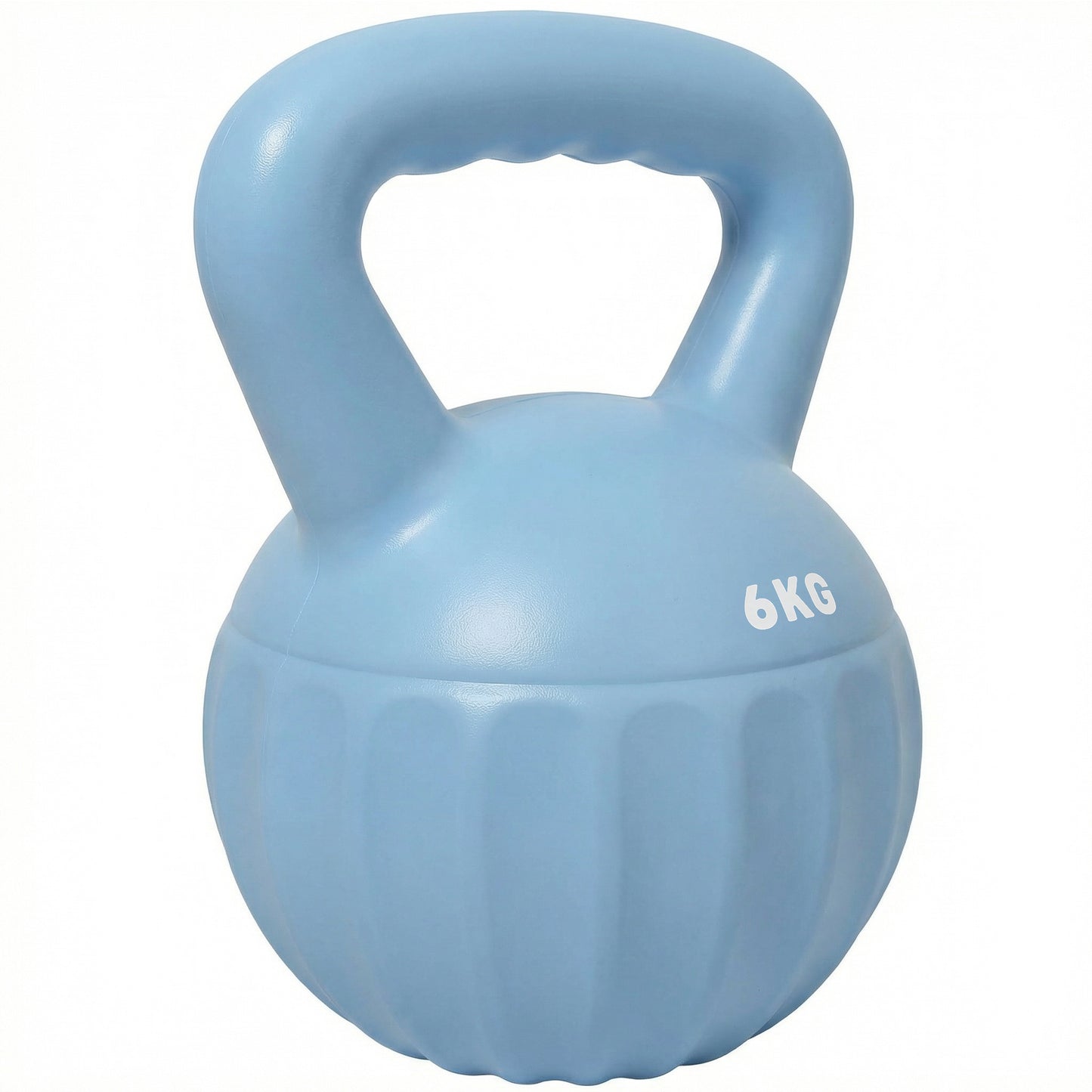 Kettlebell with Non-Slip Handle 6 kg Blue