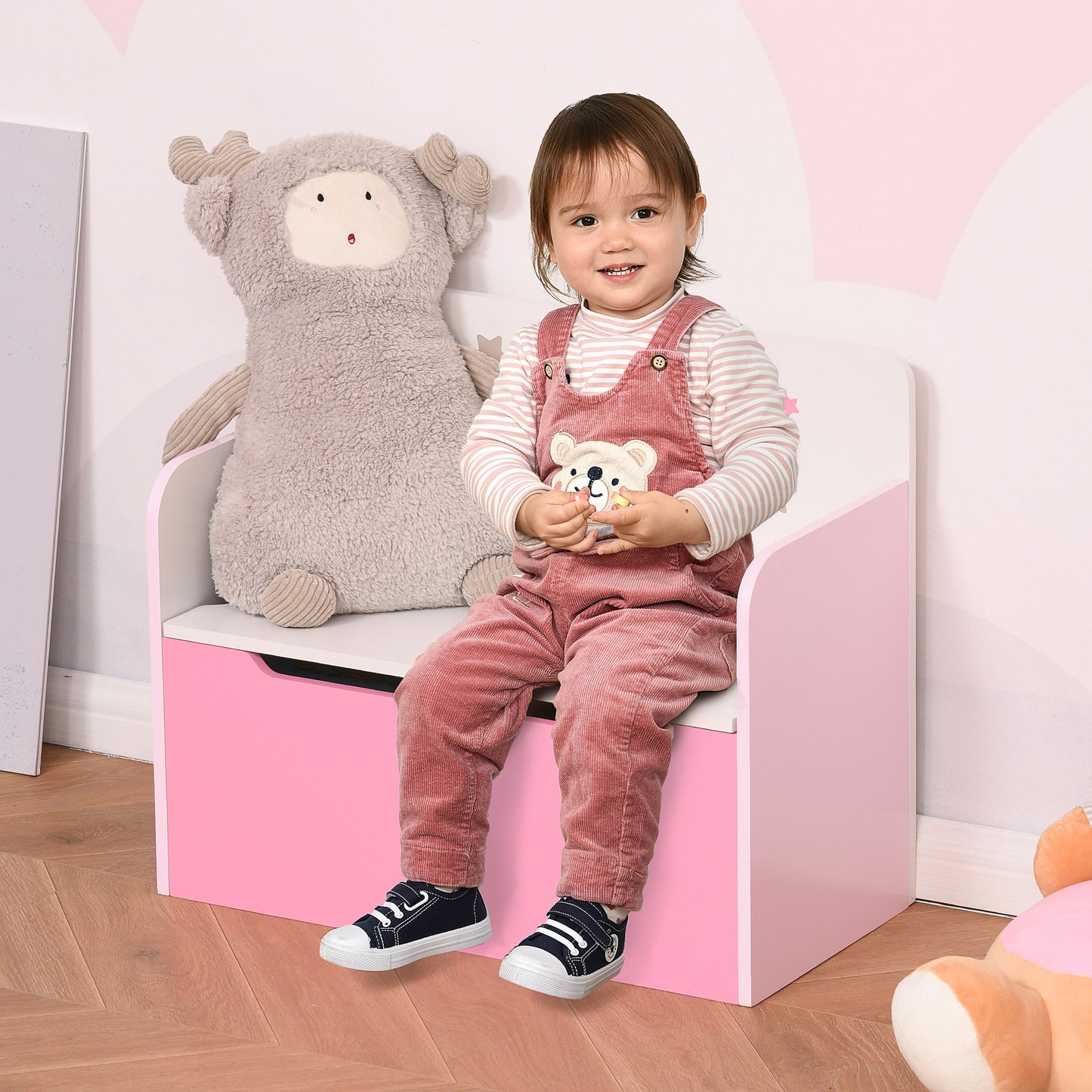 Kids Storage Bench