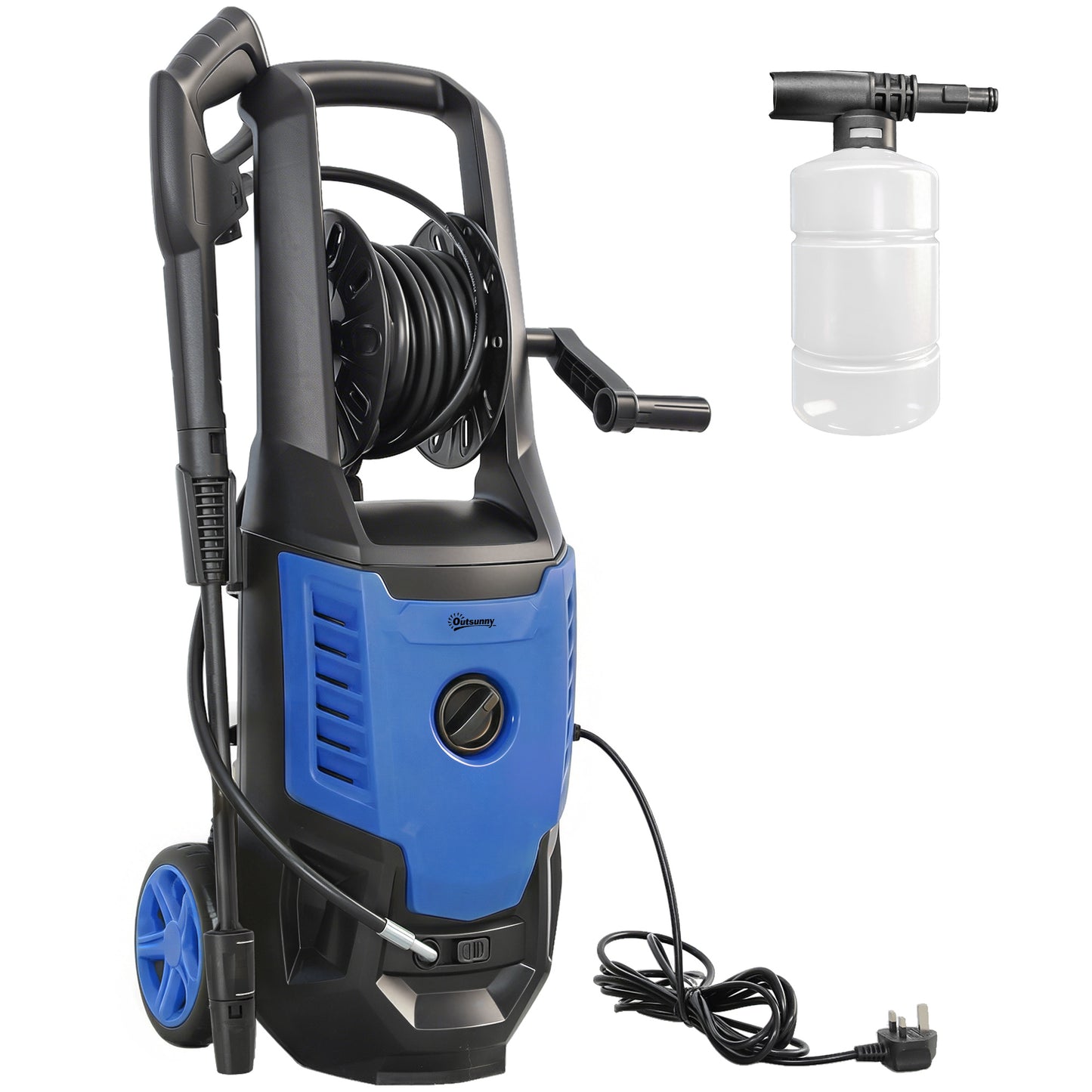 2200W Power Washer 170 Bar Pressure with Adjustable Nozzle