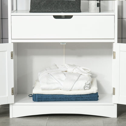Bathroom Floor Storage Cabinet Kitchen Sideboard Standing Unit W/ Doors