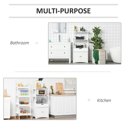 Bathroom Floor Storage Cabinet Kitchen Sideboard Standing Unit W/ Doors