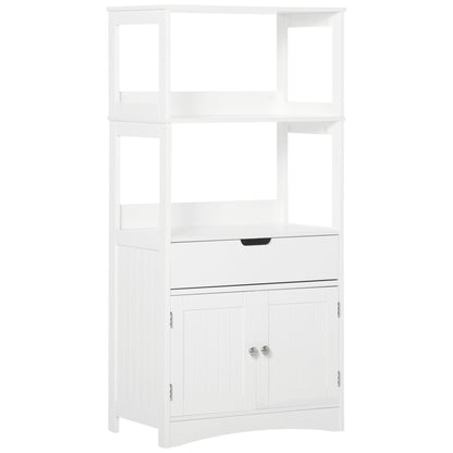 Bathroom Floor Storage Cabinet Kitchen Sideboard Standing Unit W/ Doors
