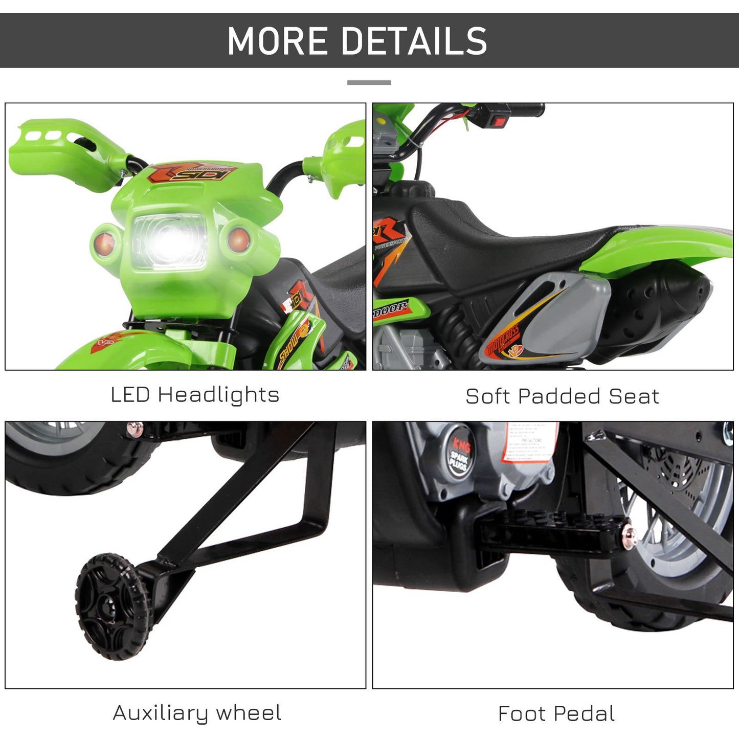 Electric Ride-on Motorcycle