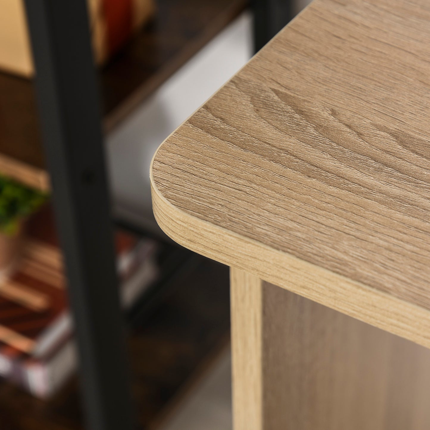 Desk with Shelves