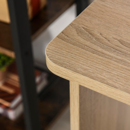 Desk with Shelves