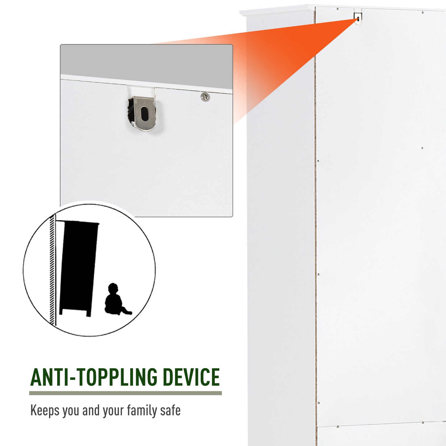 Bathroom Floor Cabinet