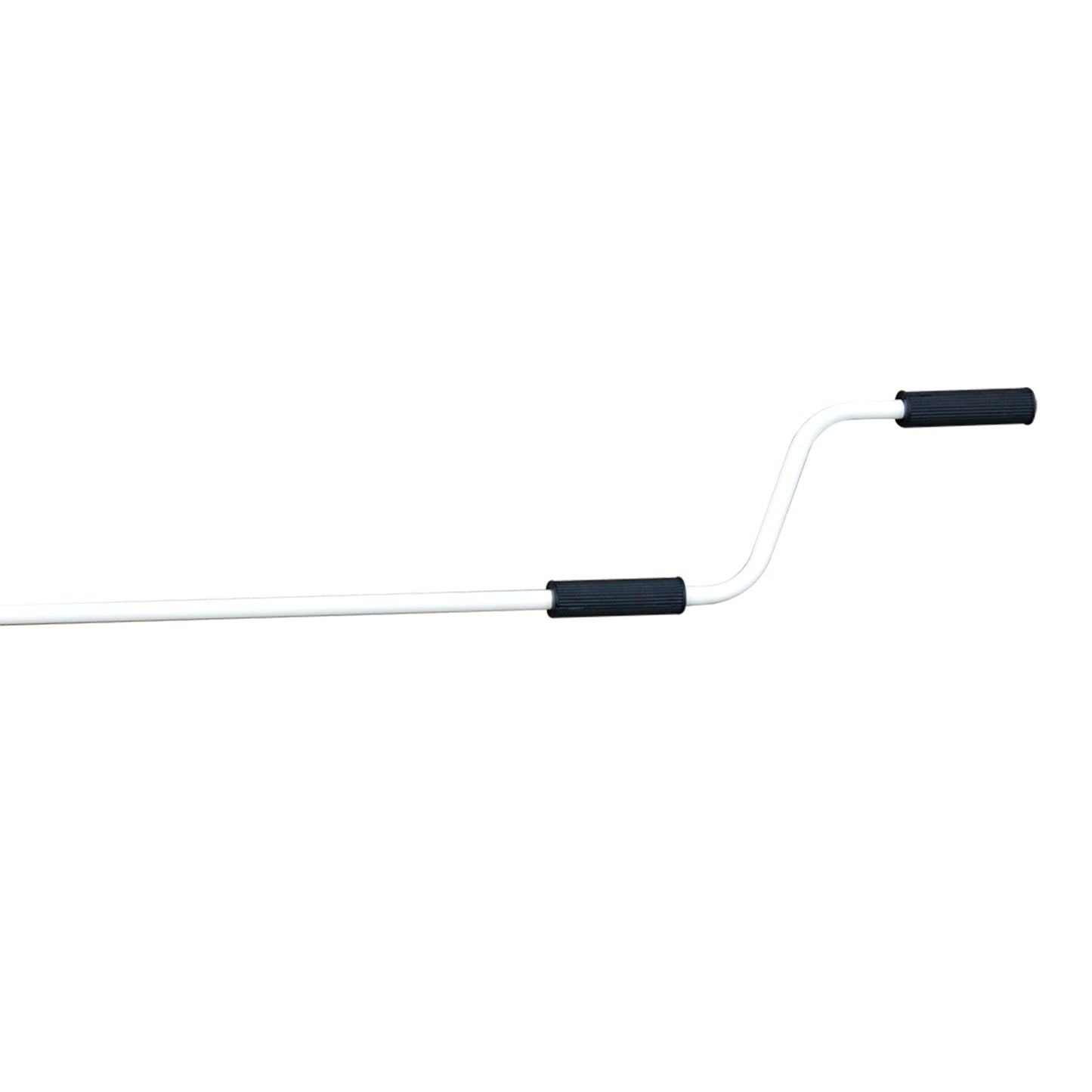 Manual Retractable Awning, 3x2.5 m-Blue/White Stripes