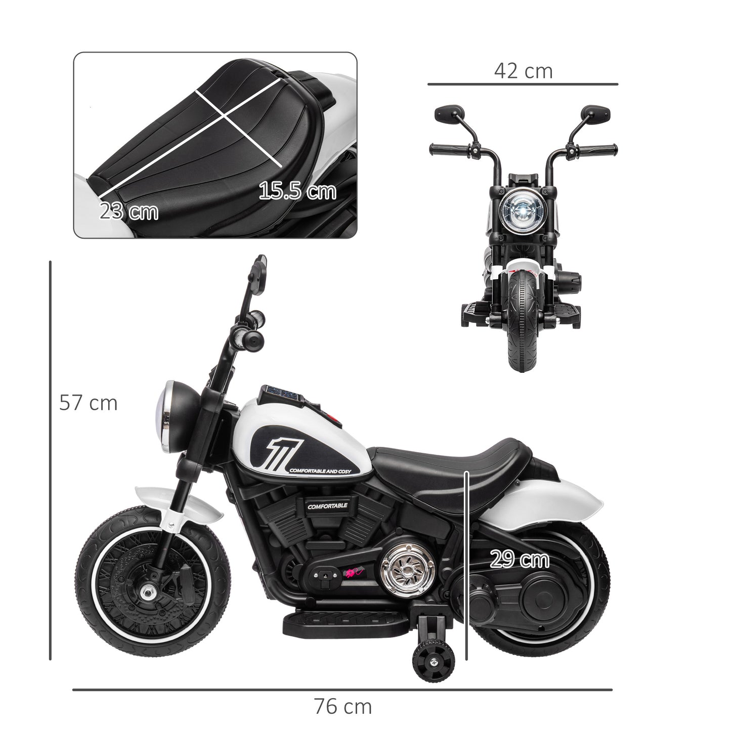 Electric Ride-on Motorcycle
