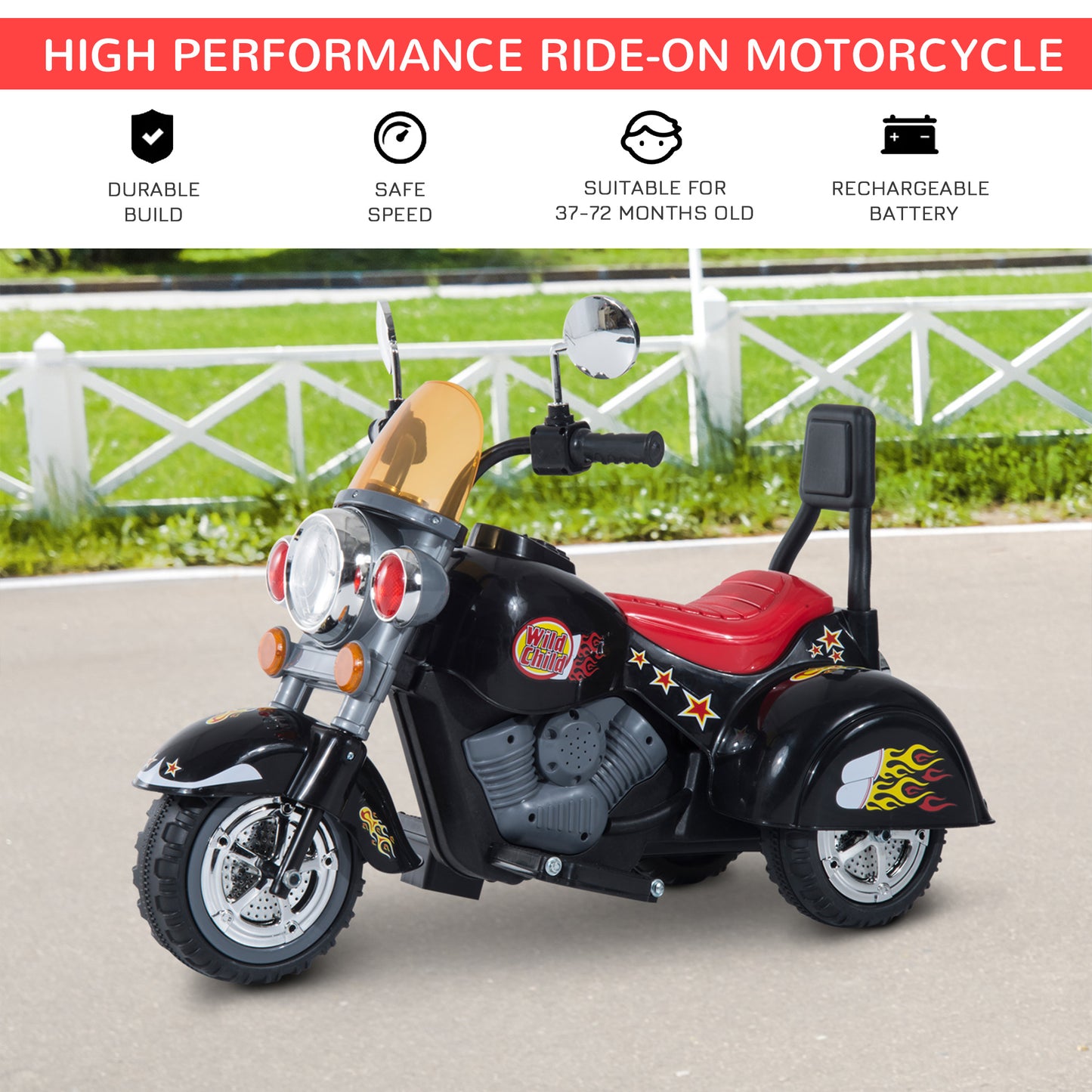 Electric Ride-on Motorcycle