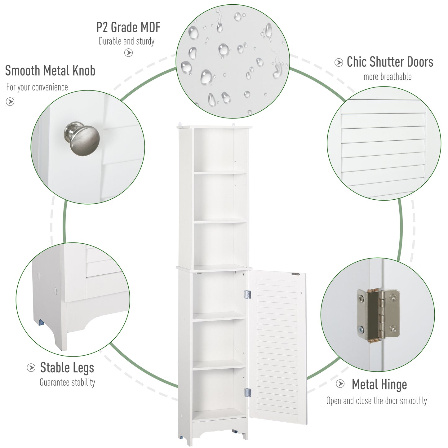 Bathroom Floor Cabinet