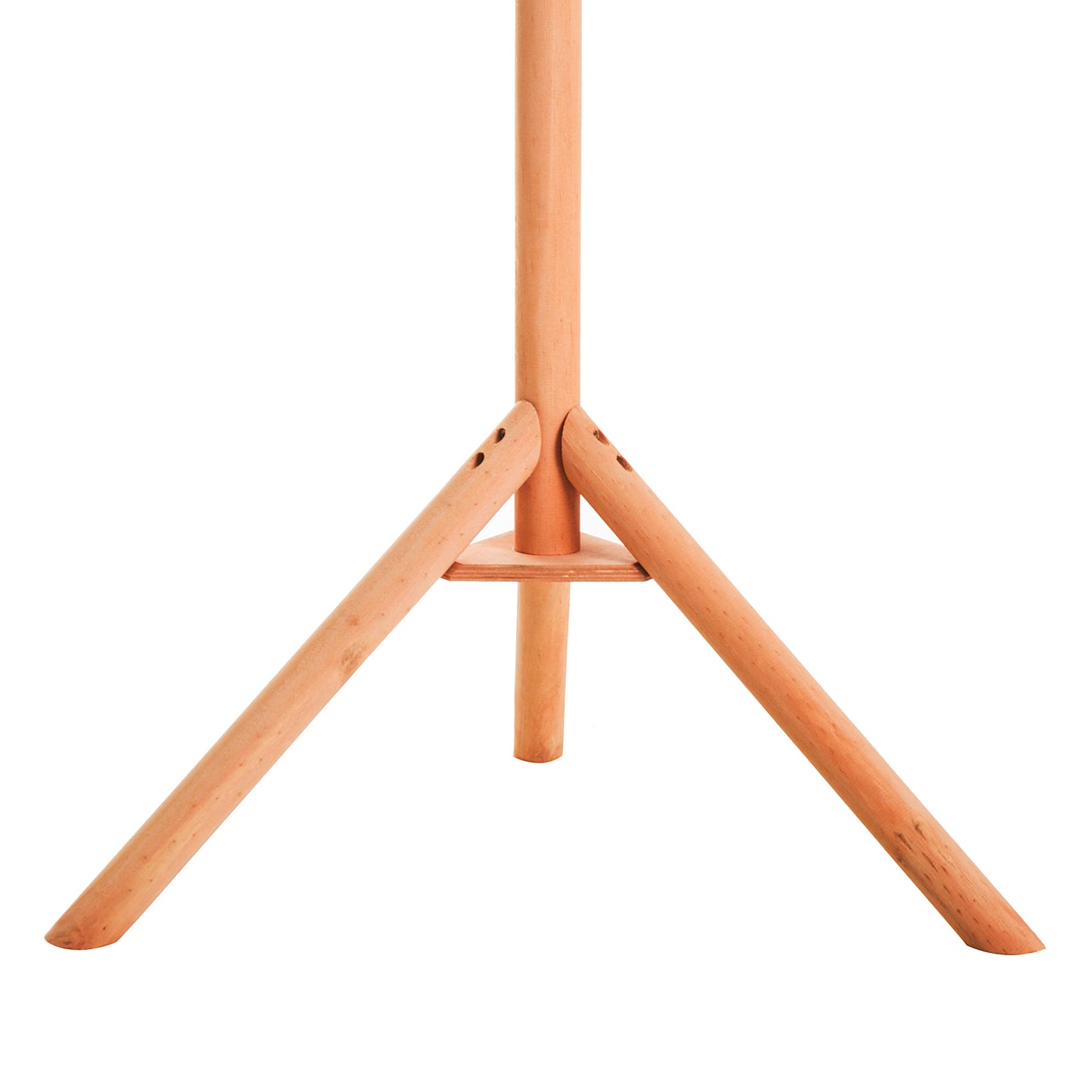 Wooden Bird Table Free Standing Bird Feeder Parrot Stand for Garden Patio or Balcony 153cm High