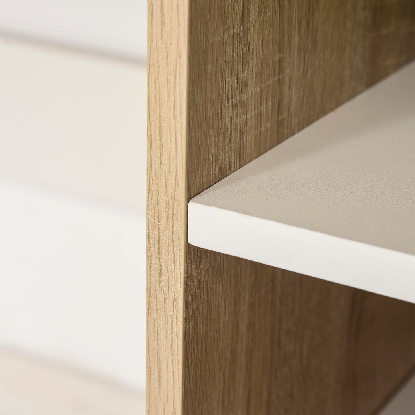 Desk with Shelves