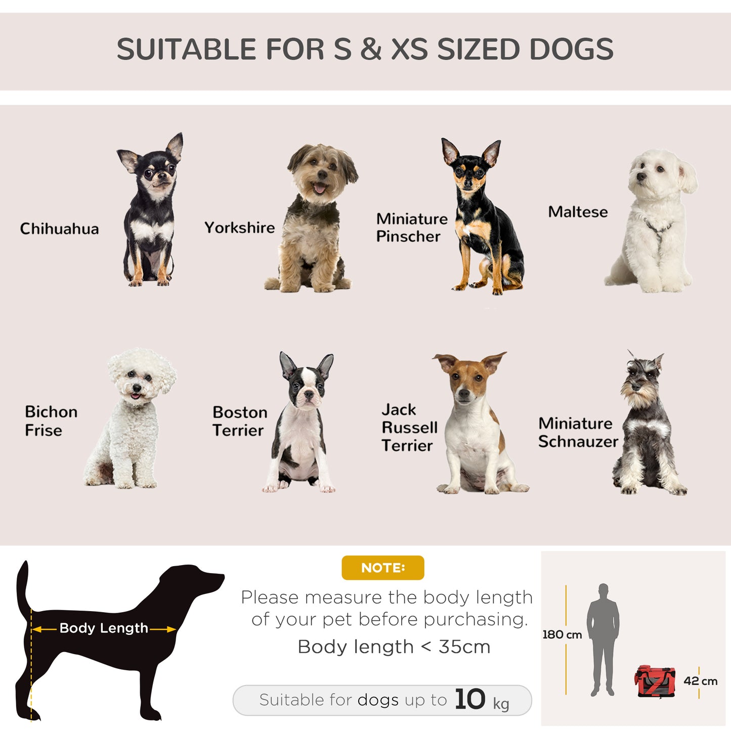 Folding Dog Cat Carrier Bag Basket Pet travel Bag Soft Portable Puppy Crate Kennel Cage Medium Red