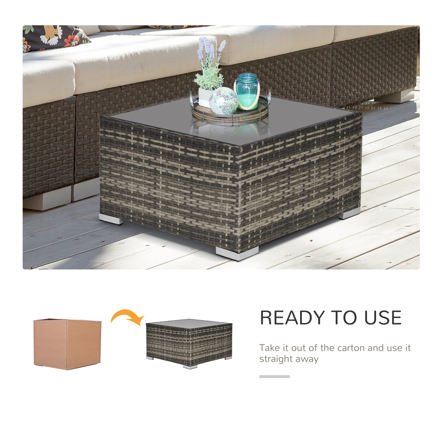 Rattan Coffee Table