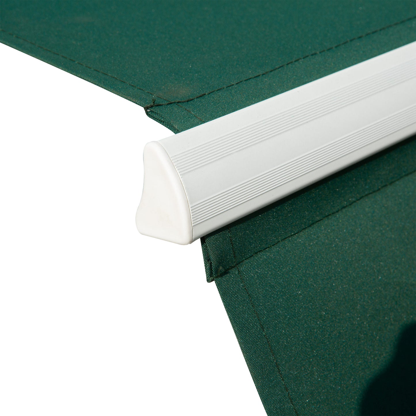 Awning Canopy Manual Retractable Porch Sun Shade Shelter 3 x 2m Green