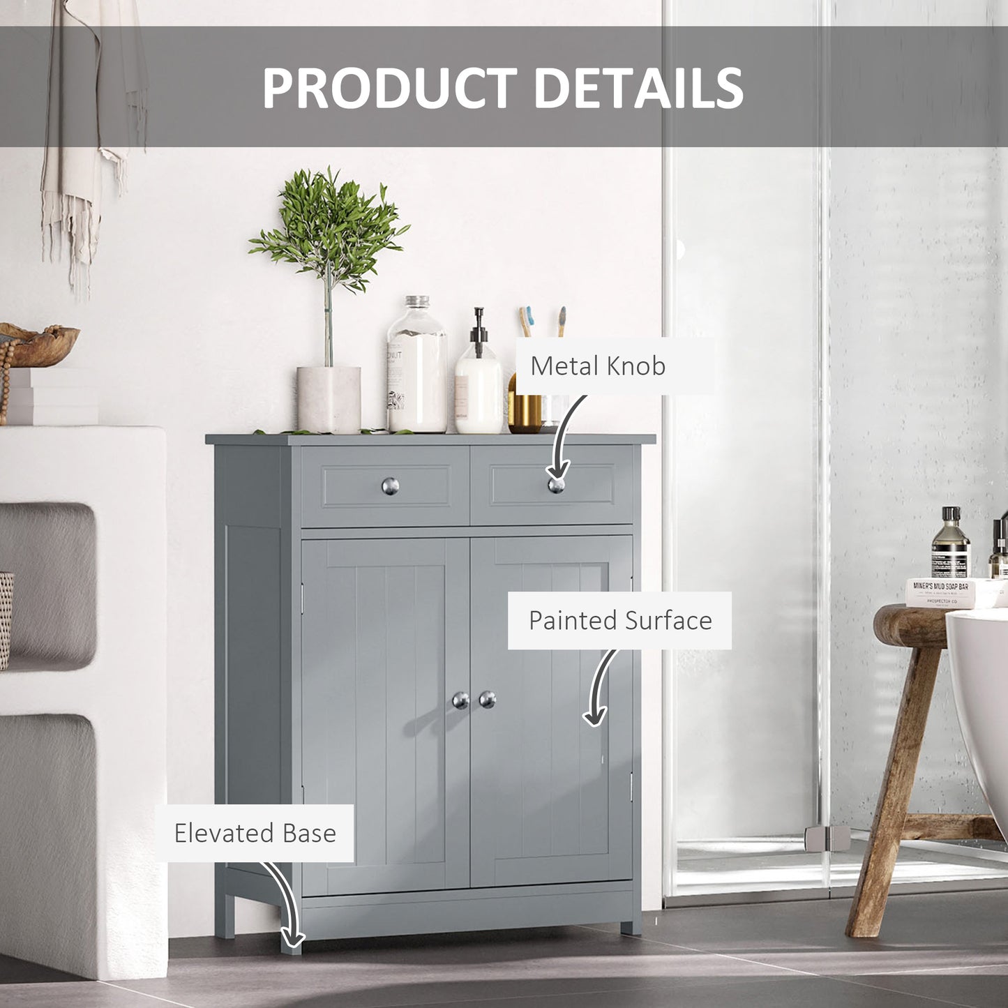 Bathroom Floor Cabinet