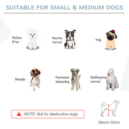 Freestanding Pet Gate for Small and Medium Dogs, Wooden Foldable Dog Safety Barrier with 4 Panels, 2 Support Feet, 80 cm Tall for Doorways, Stairs White