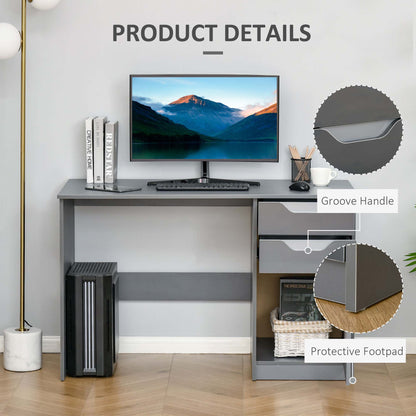 Desk with Shelves