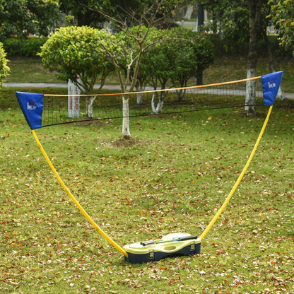 Portable Badminton Net Set for Adults Kids with Foldable Design for Indoor Outdoor, Beach, Backyard