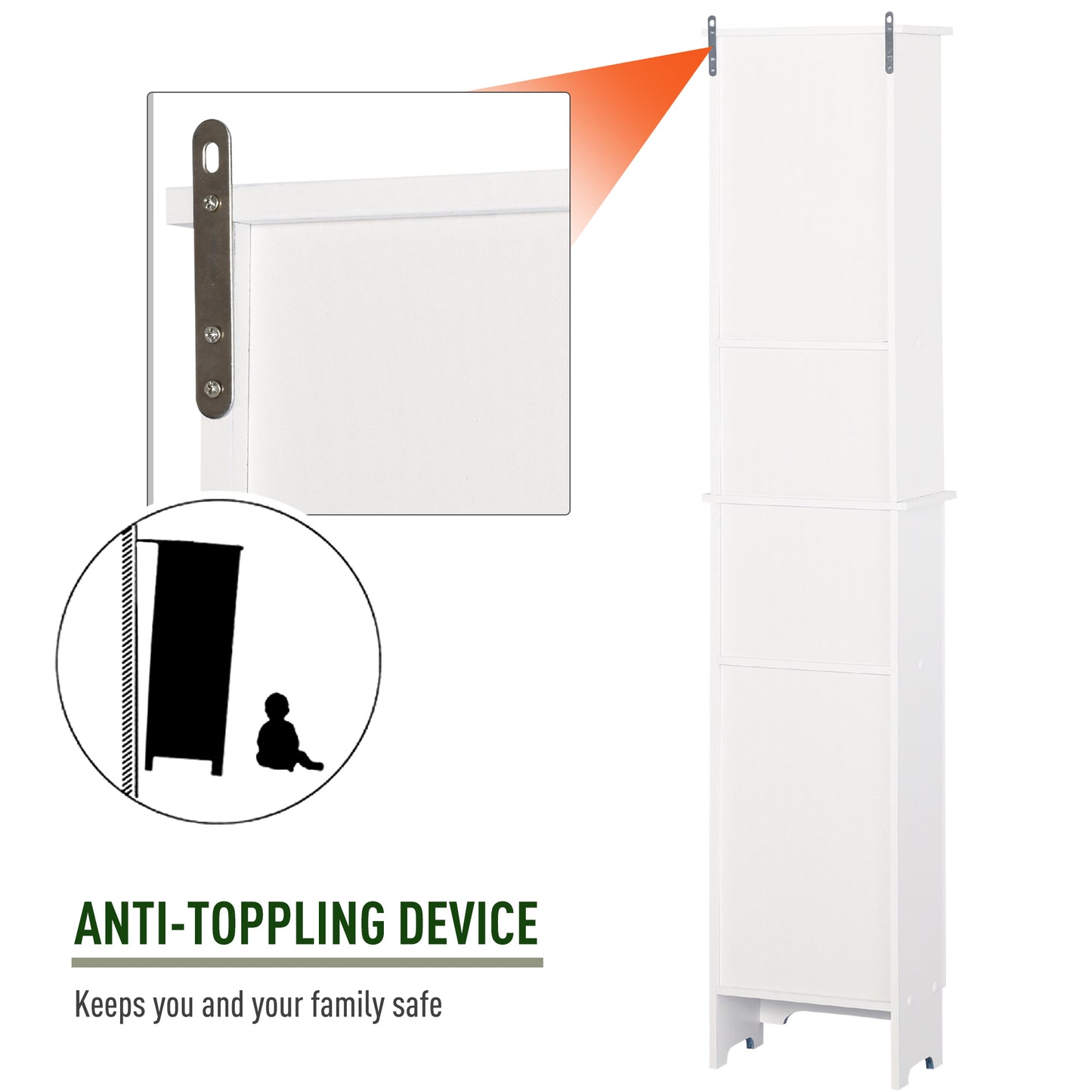 Bathroom Floor Cabinet