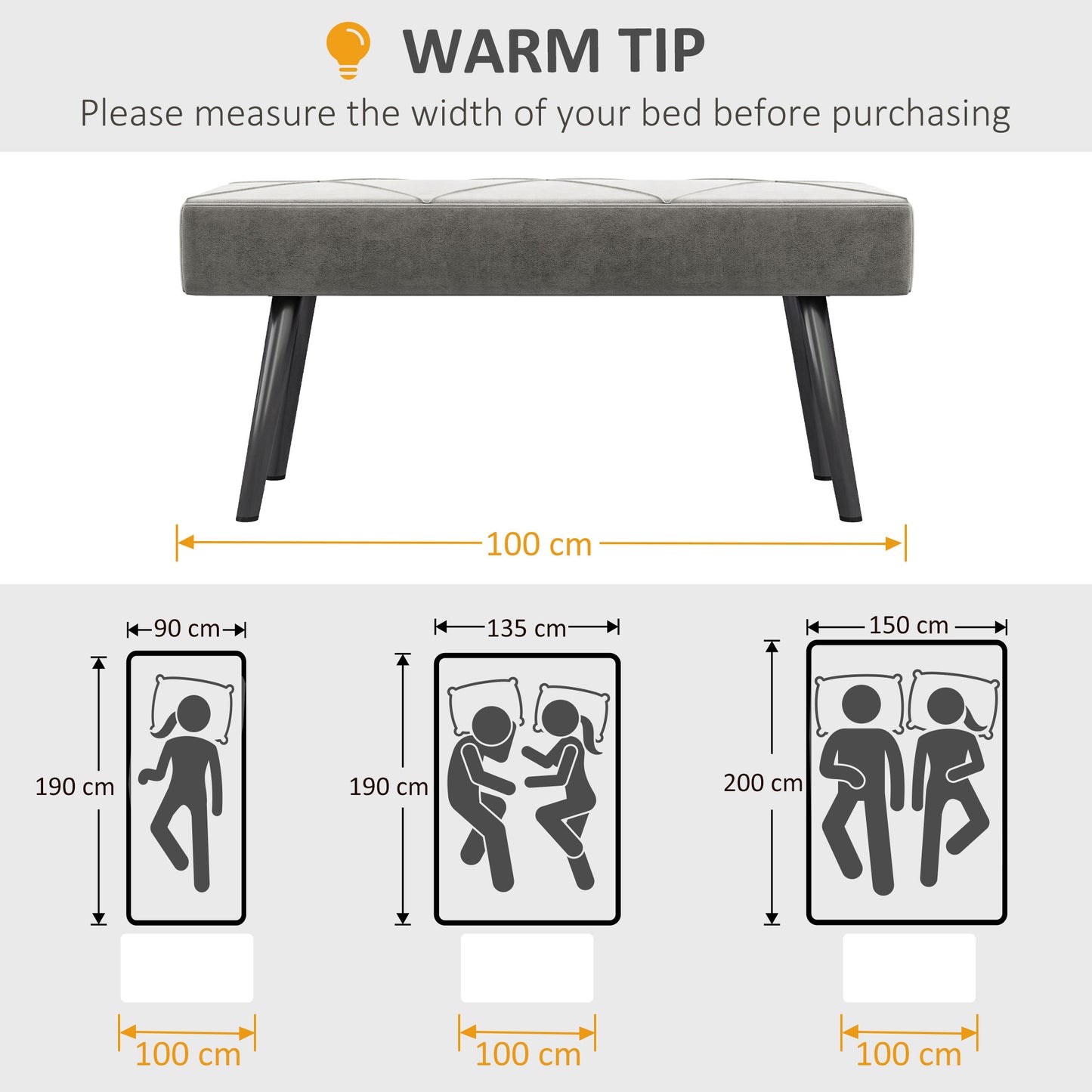 Bed End Bench