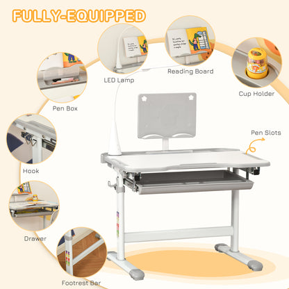 Children''s Study Table And Chair Set