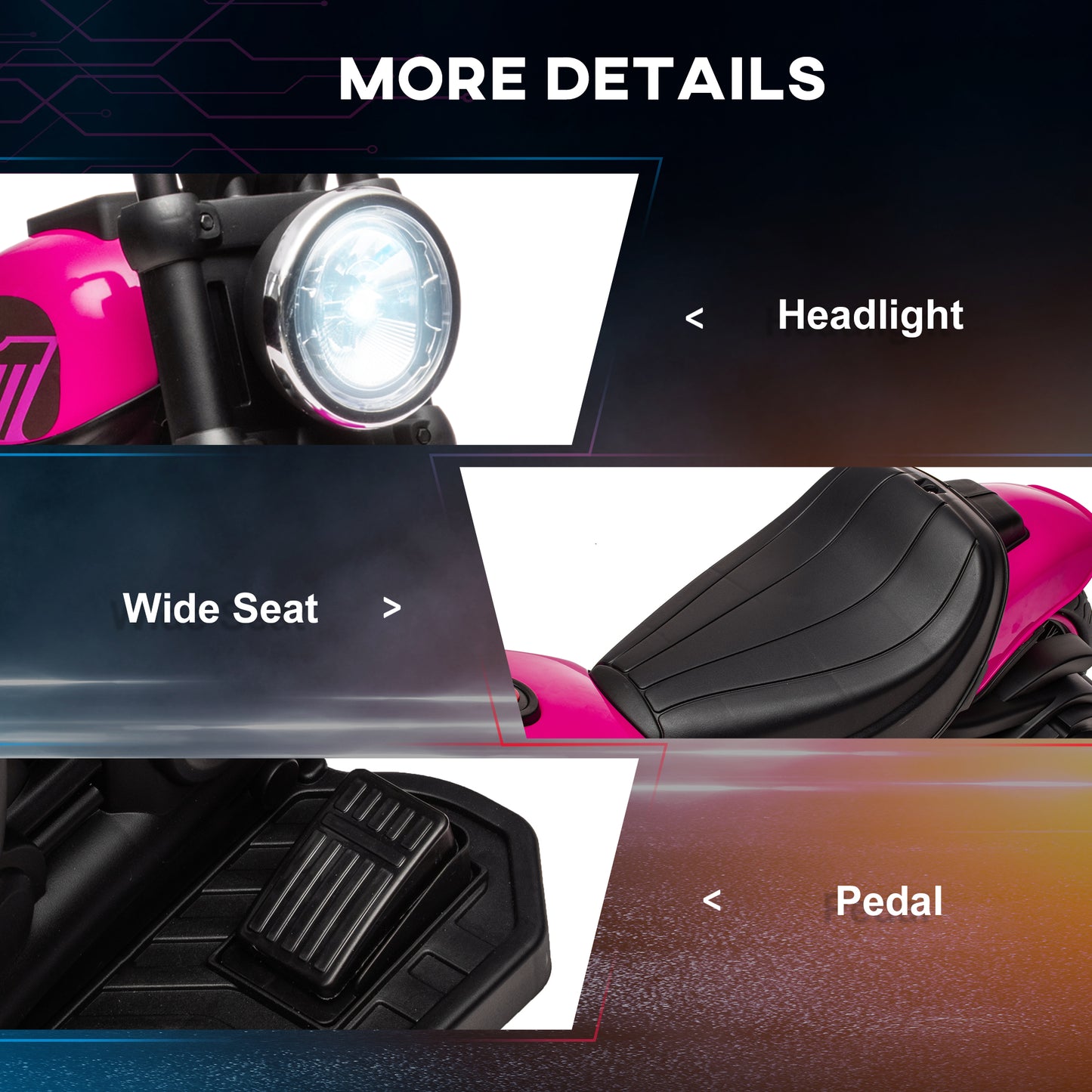 Electric Ride-on Motorcycle