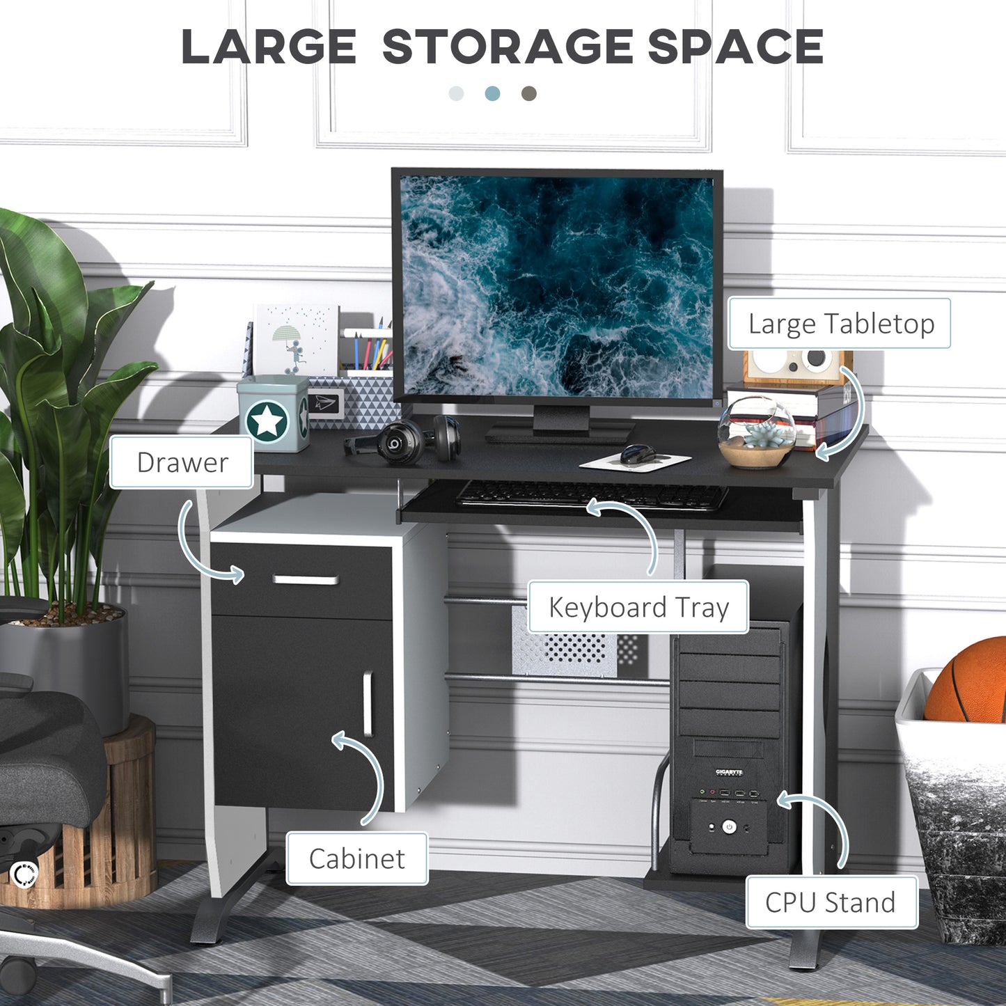 Computer desk