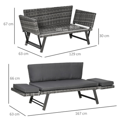 Rattan Sofa
